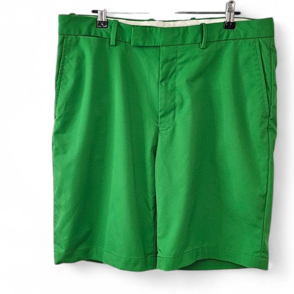 Ralph Lauren RLX Mens Golf Shorts, Green, Performance, 10", Size 34